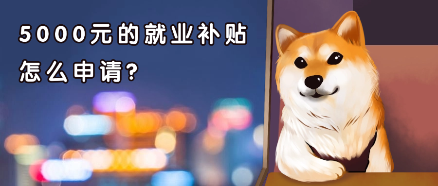 畢業(yè)生就業(yè)補貼5000元，手把手教你申請